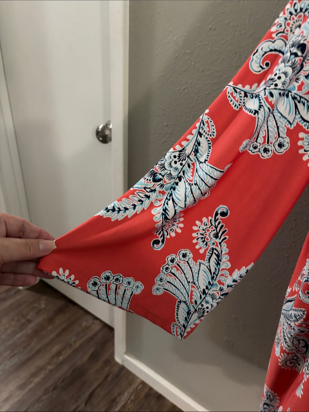 Ruby Rd. Favorites Coral Knit Dress - Picture 3 of 4